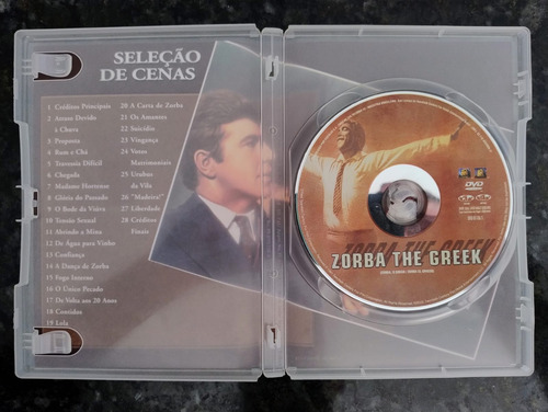 Dvd Filme - Zorba O Grego (Usado)