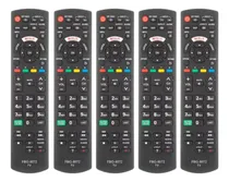 Comprar Kit 5 Controles Remoto Para Tv Panasonic Com Botão Netflix