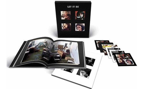 Box 5 Cds + Blu-ray The Beatles Let It Be 50th Anniversary