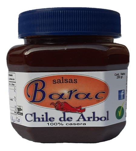 Salsas Barac® Chipotle / Chile De Árbol / Pasta De Ajo