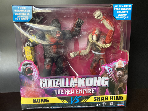 Godzilla Vs Kong The New Empire Kong Vs Skar King 2pack
