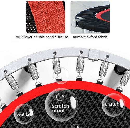 Mini Trampolin Plegable Ejercicio Fitness Resistencia Entren