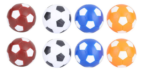 Pelota De Fútbol De Mesa 8pcs Mini Coloridos Foots Repuesto