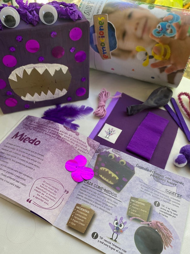 Imagen 7 de 9 de Kit De Manualidades Para Niños - We Art Emociones