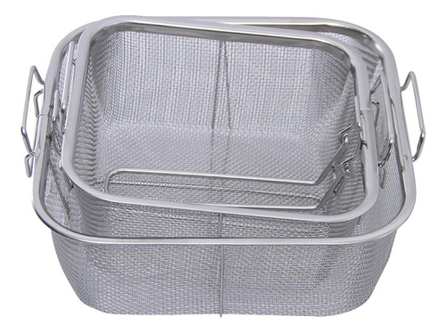 De Freidora De Cuadrado 20cmx20cm Cuadrado 20cmx20cm Plata