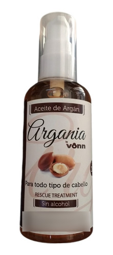 Aceite De Argán Para Cabello Vonn 100ml * Con Vitamina E *