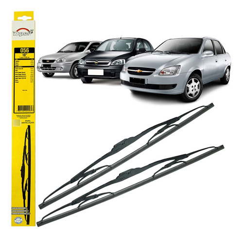 Par De Palhetas Dianteira Corsa Hatch 2010 2011 2012 Dyna