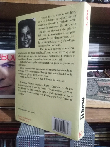 Libro El Beso De Lo Metafísico A Lo Erótico, Adrianne Blue (Usado)