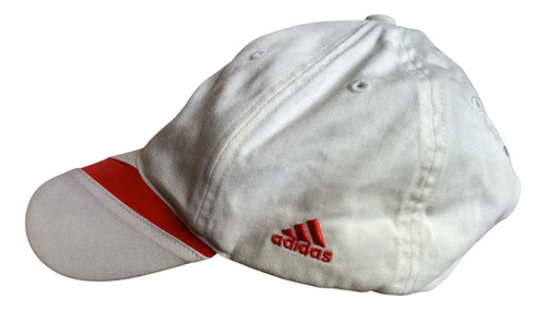 Gorra River Plate Adidas Original De Colección Blanco Único Lisa (Usado)