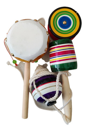 40 Juguetes Típicos Mexicanos Yoyo, Trompo, Balero Y Tambor