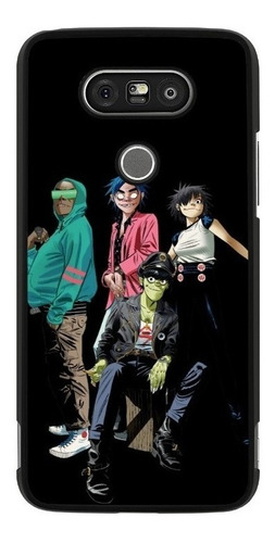 Fundas Protector Uso Rudo Para LG Gorillaz Rock Banda