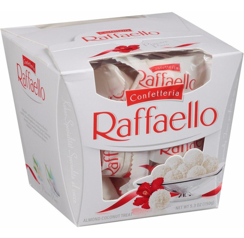 Chocolate Italiano Importado Ferrero® Raffaello 15 Unds