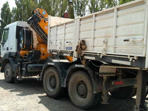 Imagen 2 de 6 de Renault Kerax440 6x4 Tractor + Hidrogrua Axion + Semi