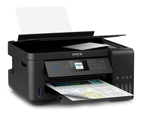 Multifuncional Epson Ecotank L4160 Jato De Tinta Wi-fi Bivol