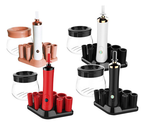 Limpiador De Brochas De Maquillaje Cepillo Eléctrico Limpio