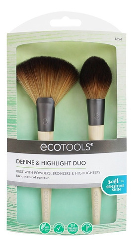 Ecotools Duo Brochas Para Maquillaje