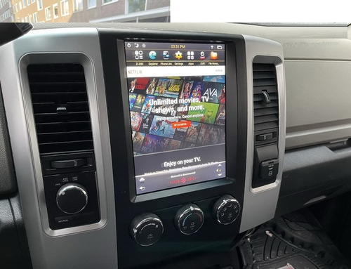 Imagen 9 de 10 de Dodge Ram 2009-2018 Tesla Android Gps Touch Mirrorlink Usb