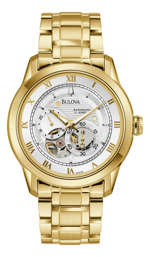 Bulova Reloj Automatico Sutton Clasico Para Hombre De 4 Aguj