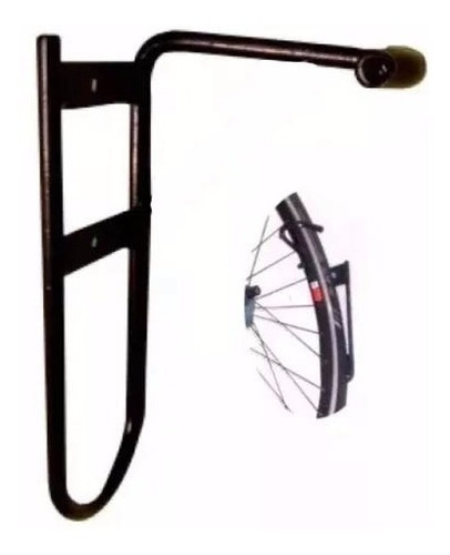 Soporte P/ Bicicleta P/ Pared Vertical Varilla Corto