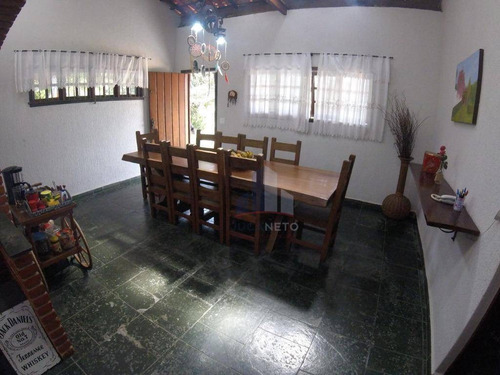 Chácara De 6000 M² E 400 M² Construído - Lazer Completo - Ch0005