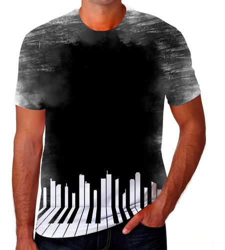 Camiseta Camisa Piano Teclado Instrumento Envio Rapido 04