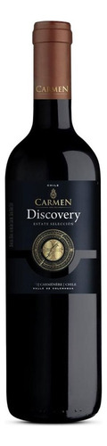 Vinho Chileno Carmen Discovery Estate Carmenere 750ml 