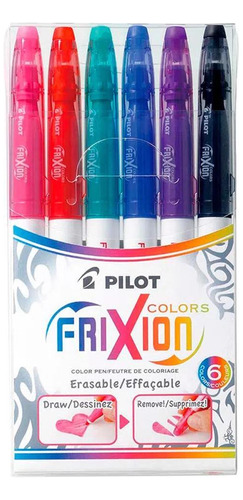 Marcador Pilot Frixion Colors Set 6u