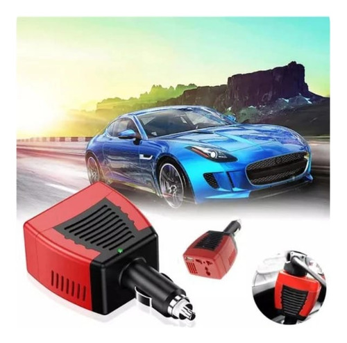 Inversor 150w 12v Dc 220v Ac Conector Universal + Puerto Usb