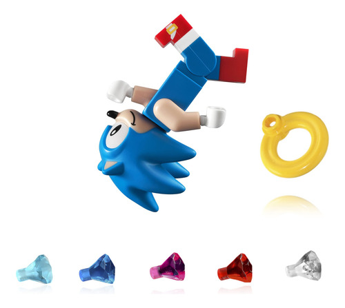 Minifigura De Toy Lego Ideas Sonic The Hedgehog 21331