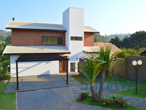 Imagem 4 de 30 de Casa Muito Ampla, Iluminada E Com Vista Magnífica. Acabamento Primoroso, Alto Padrão, Totalmente Equipada, 04 Suítes, Sendo Uma No Piso Térreo E 03 No - Ca00654 - 67774208