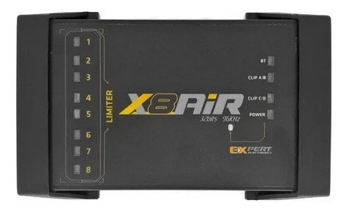 Processador De Audio X8 Air Bluetooth Expert Som Automotivo