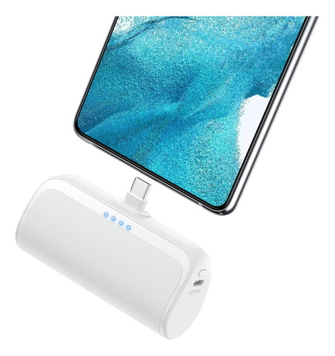 Cargador Portatil Lanluk 5200 Mah/blanco