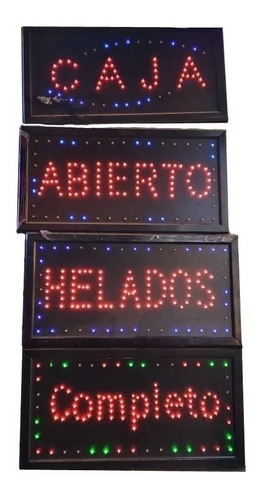 Letrero Led Luminoso 48x25cm Envío Rápido Y Económico