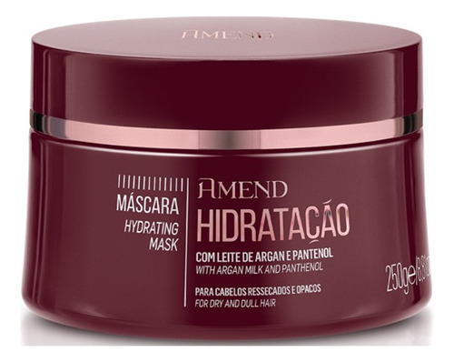 Amend Hidratação Máscara 250 Gr