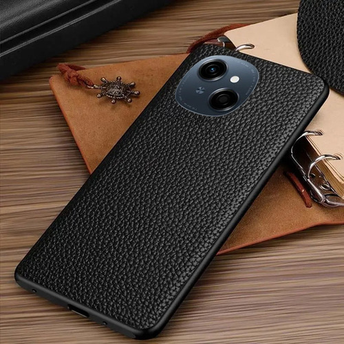 Funda Para Tecno Spark Go 1 Pop 9 Silicona Litchi Textura