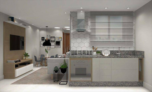 Imagem 2 de 13 de Cobertura Com 2 Dormitórios À Venda, 88 M² Por R$ 380.000,00 - Vila Pires - Santo André/sp - Co2082