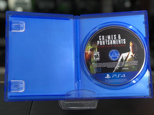 Sherlock Holmes Crimes & Punishments Ps4 Midia Física (Usado)