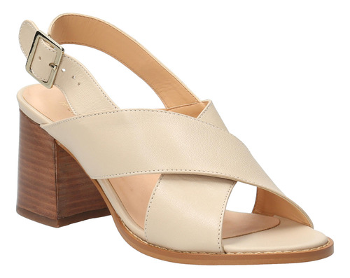 Sandalia Hush Puppies Mujer Amal Beige