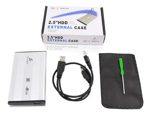 Imagen 1 de 3 de Gabinete Case Disco Duro Sata 2.5 External Laptop Ele-gate