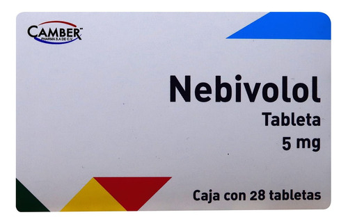 Nebivolol Caja C/28 Tabletas De 5 Mg C/u Camber