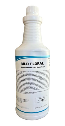Mld Floral Desinfetante Concentrado Spartan 1 Litros