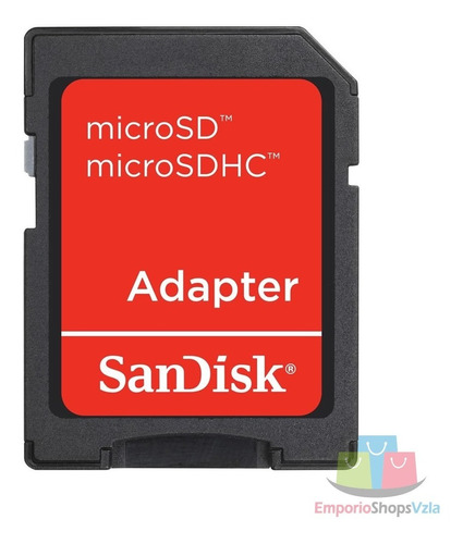 Lote De Adaptadores Originales Sandisk Memoria Microsd A Sd 