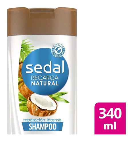 Shampoo Sedal Bomba Coco Repara X 340 Ml