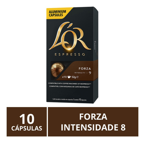 Cápsulas Para Nespresso®, Café Lor, Forza