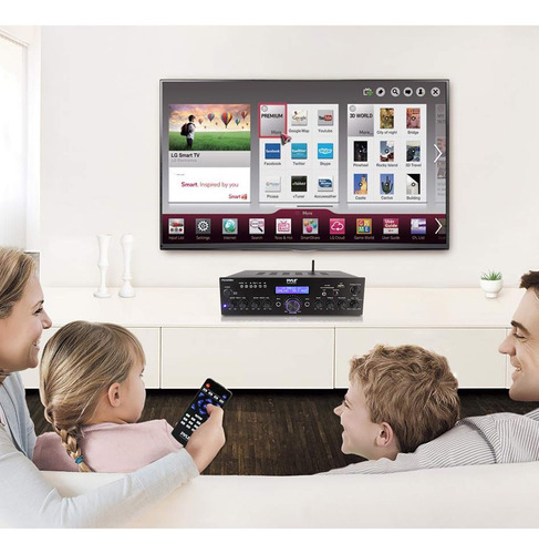 Amplificador De Potencia Bluetooth Inalámbrico Pyle Pda65bu
