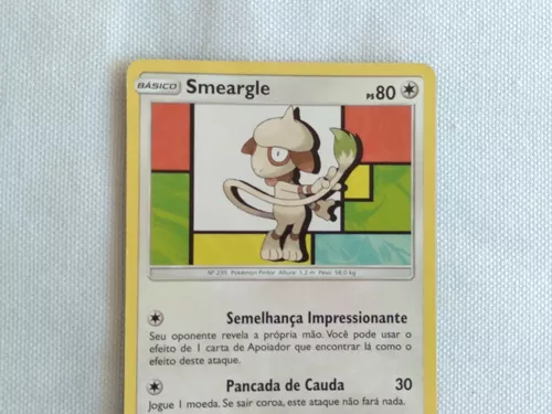 Smeargle, Céus em Evolução, Banco de Dados de Cards do Estampas  Ilustradas