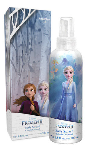 Perfume Infantil Frozen Disney Body Splash 200ml