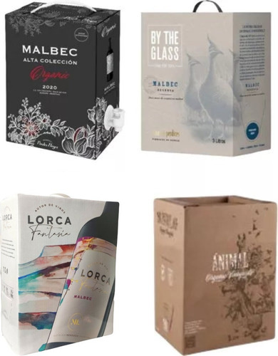 Bag In Box Coleccion De Malbec 3lts X4-oferta Celler 