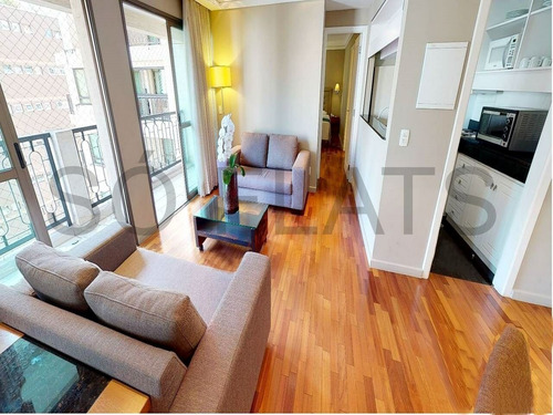 Imagem 4 de 15 de Flat No Itaim Bibi, No Pool, 79m², 03 Dorms - Sf24948