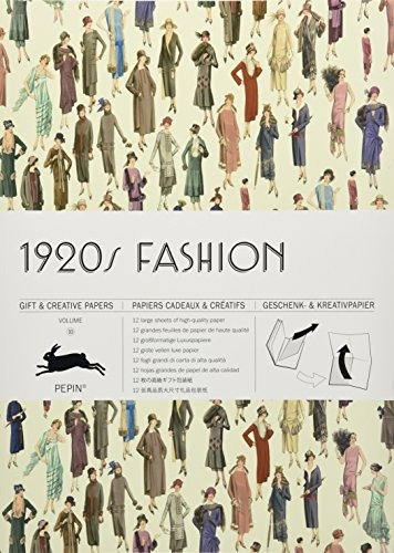 1920 Regalo De Moda Y Libro De Papel Creativo Vol10 Libro De